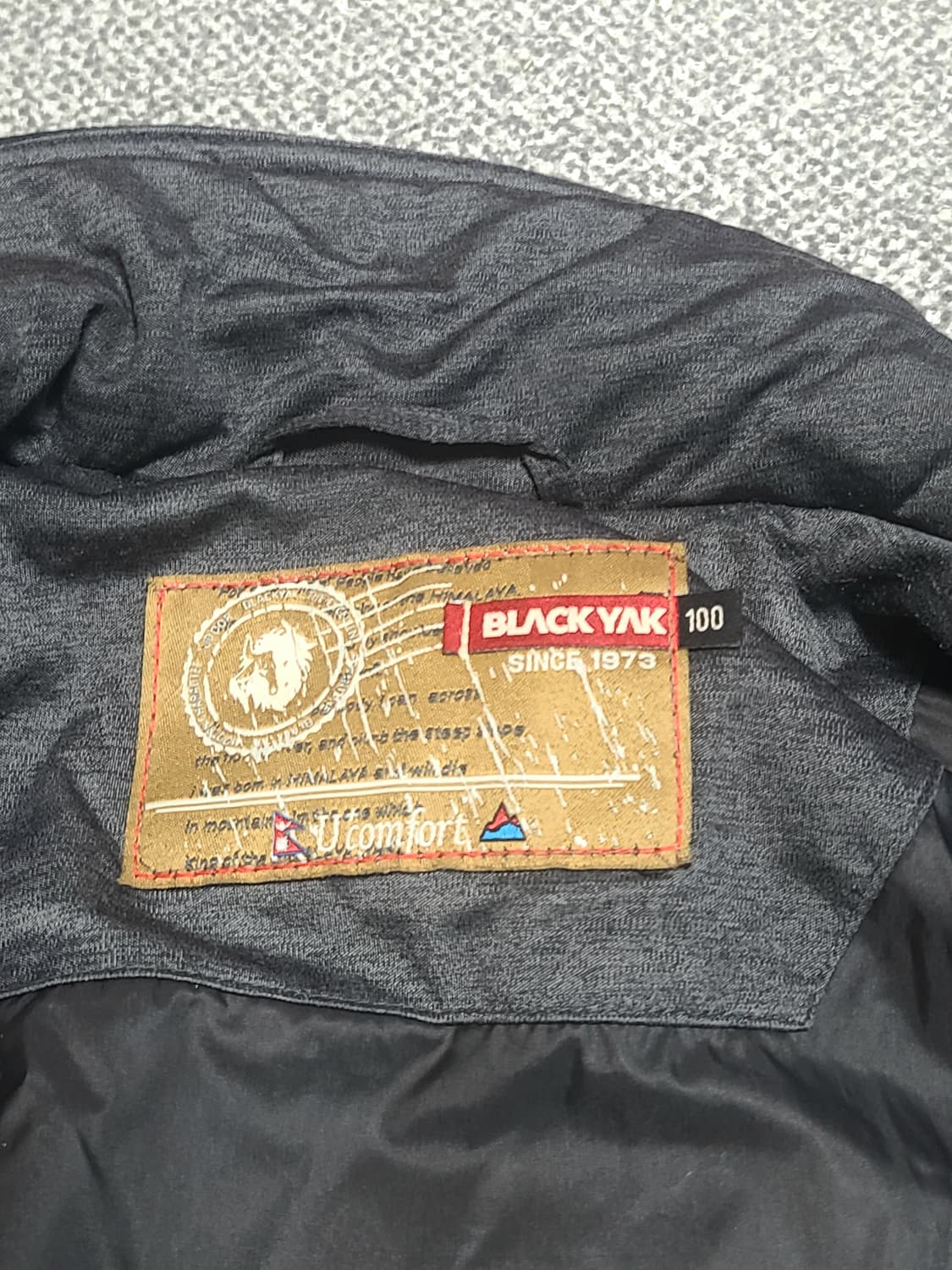 블랙야크 U-Comfort 남성 구스다운 패딩 95 상품이미지6