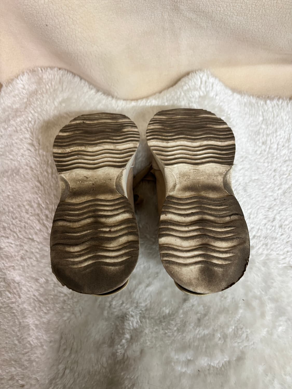 마시모두티(Massimo Dutti) 콘트라스트 레더 스니커즈 상품이미지4