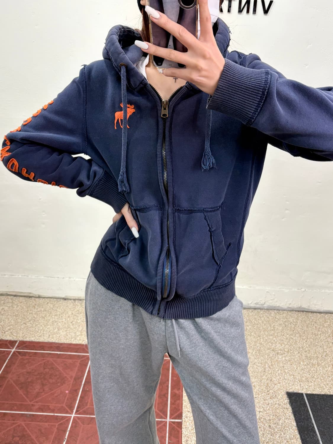 아베크롬비 후드집업 상품이미지10