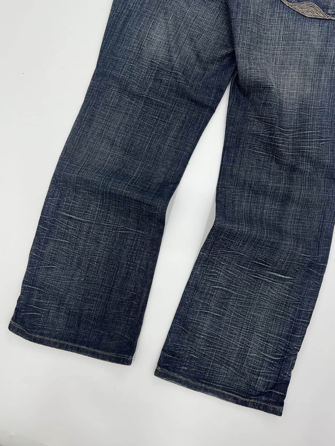 빈티지 백 포켓 디테일 데님팬츠 상품이미지3