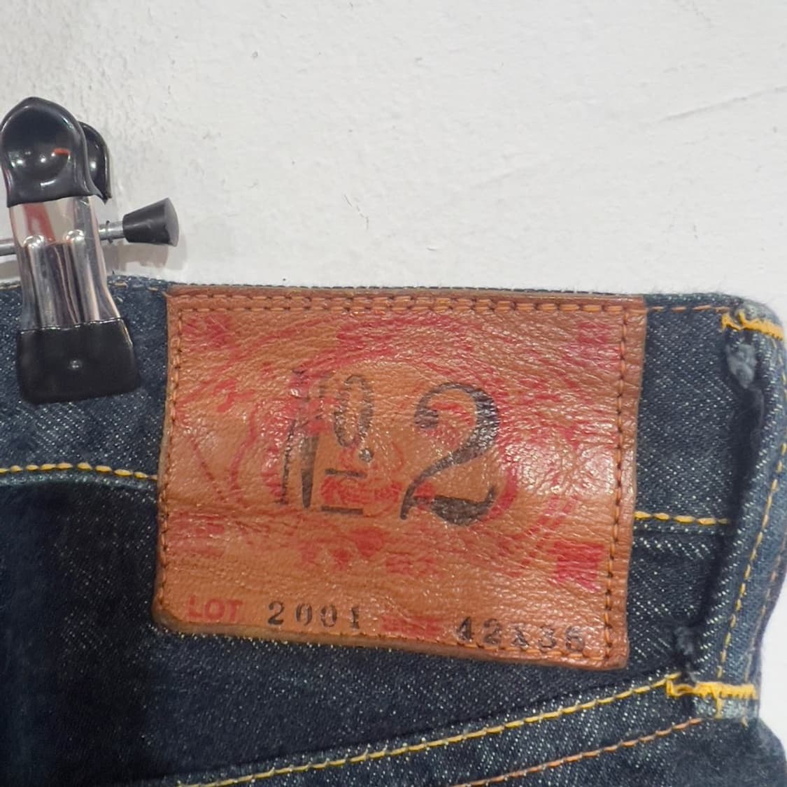 에비수 워크 데님 반바지 상품이미지5