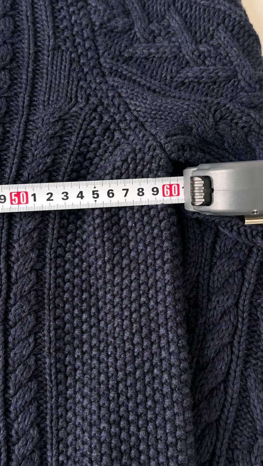 폴로 캐시미어 아란 니트XL 상품이미지7