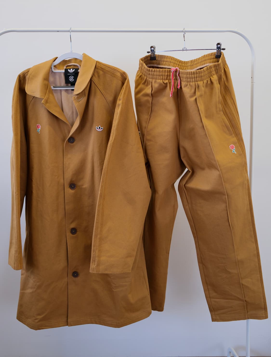 아디다스 x CLOT 트랙 코트 & 팬츠 세트 판매합니다 상품이미지2