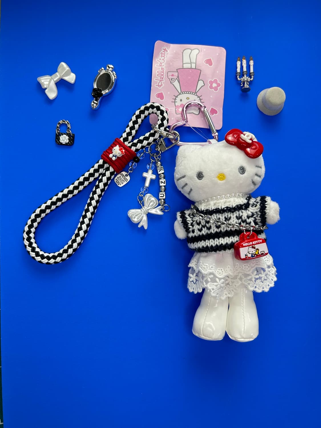 롱다리키티 커스텀키링(11) 상품이미지1