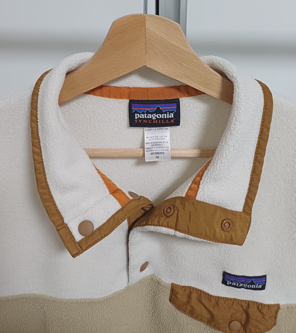 🇳🇮 파타고니아 우먼스 신칠라 스냅티 -  오트밀/ 브라운 상품이미지4