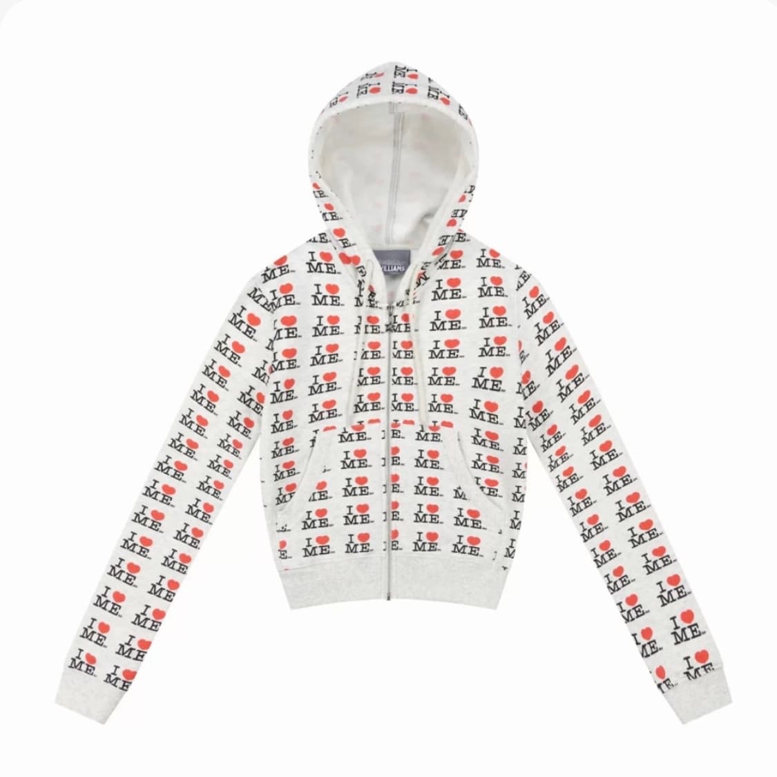 ashleywilliams iloveme grey 후드집업 상품이미지1