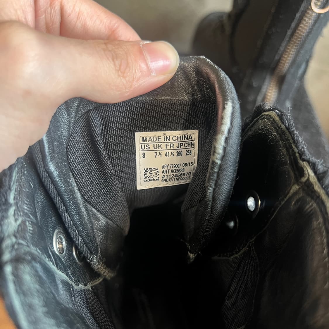 15aw 요지 야마모토 복싱부츠 상품이미지10