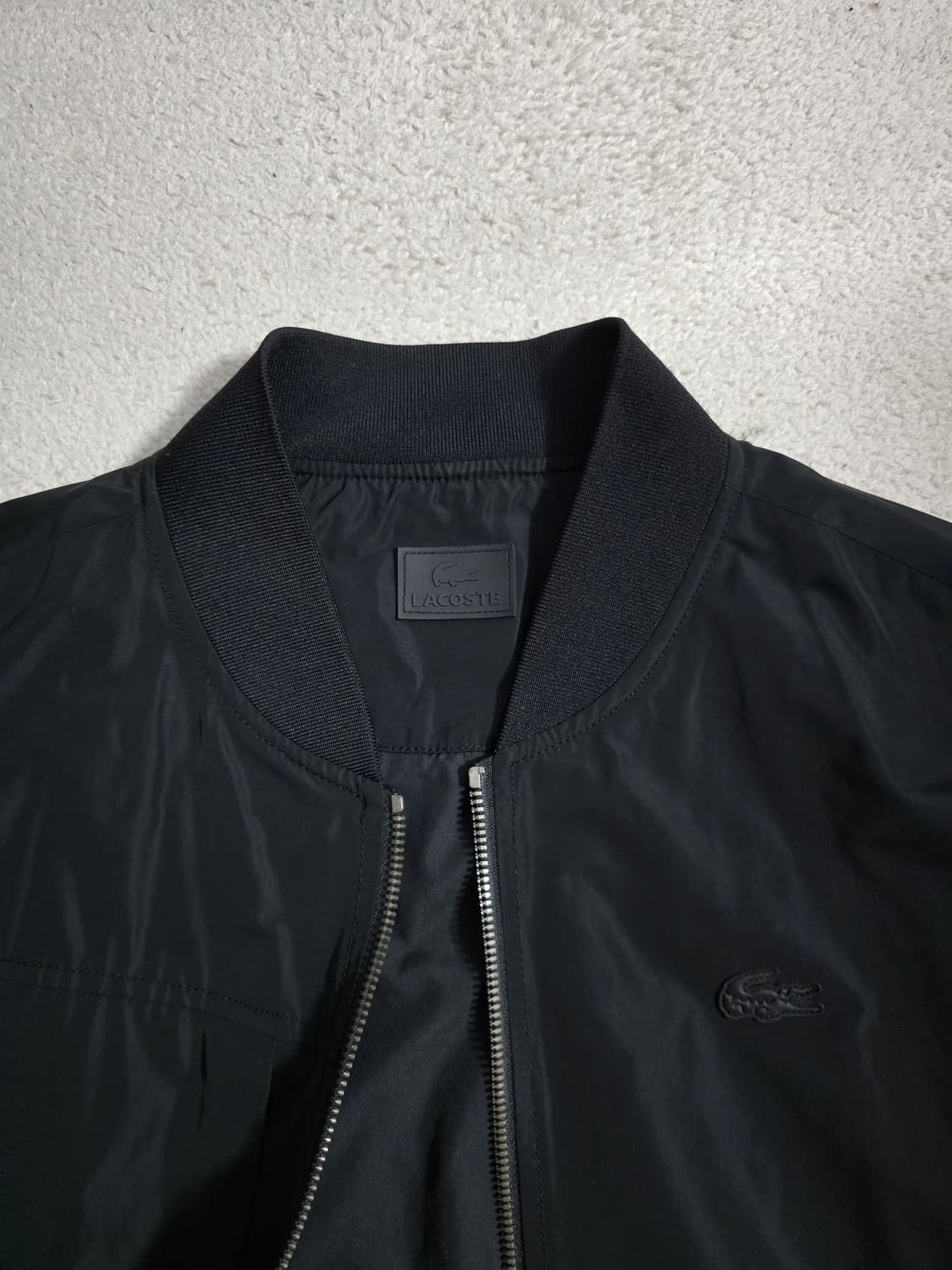 라코스테 lacoste 여성 항공 경량 코트 블랙 36(M)사이즈 상품이미지4