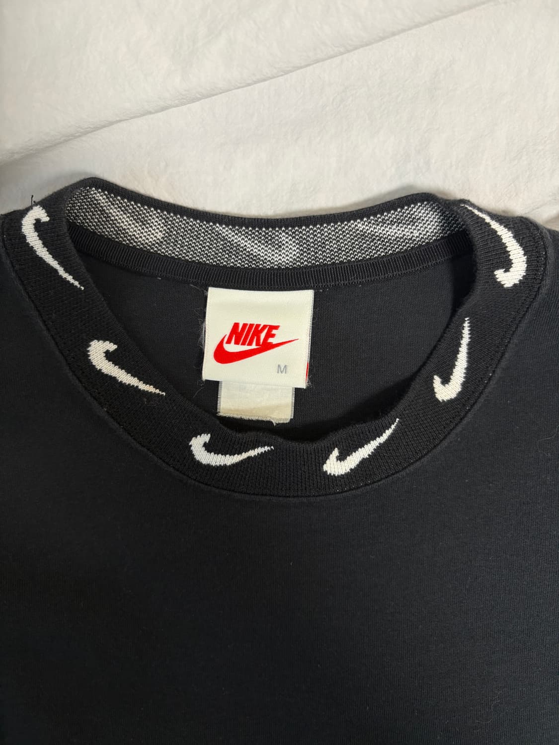 [M] 나이키 X 스투시 롱슬리브 블랙 상품이미지3