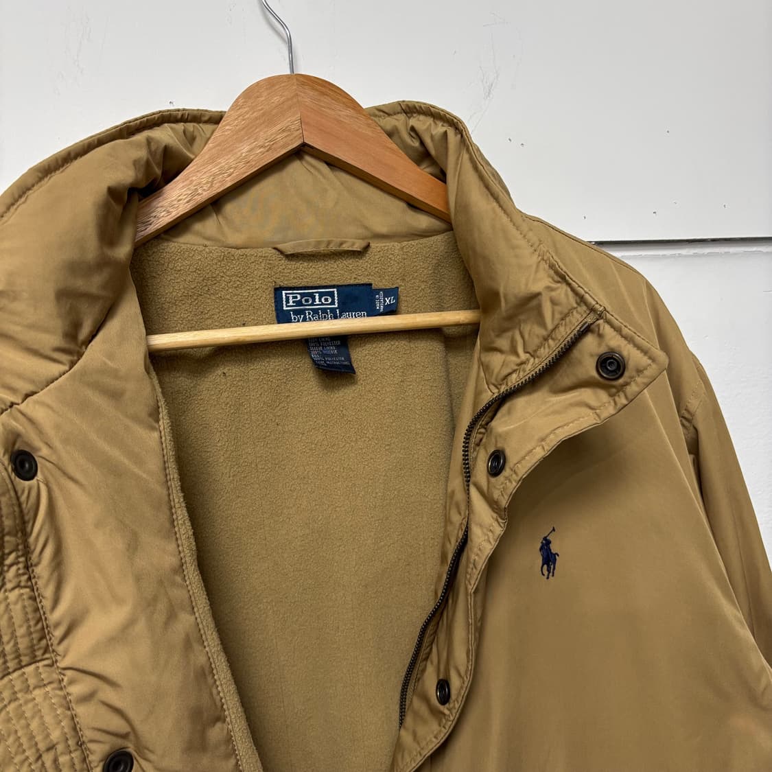 폴로 랄프로렌 베이지 폴리쉘 자켓 상품이미지3