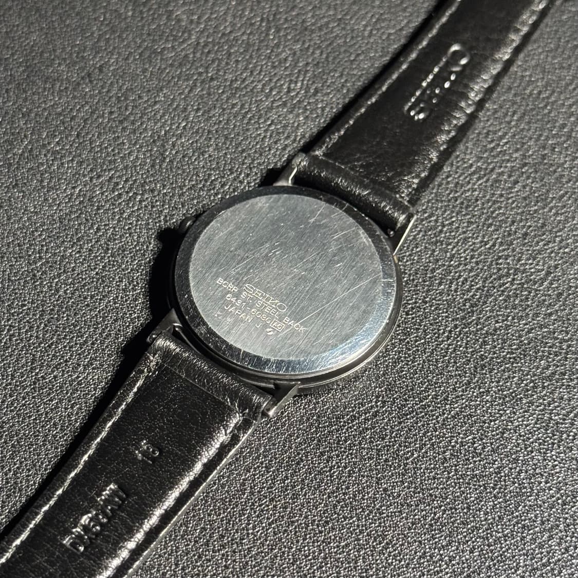 세이코 샤리오 빈티지 6431-6030 스티브잡스 시계 상품이미지6