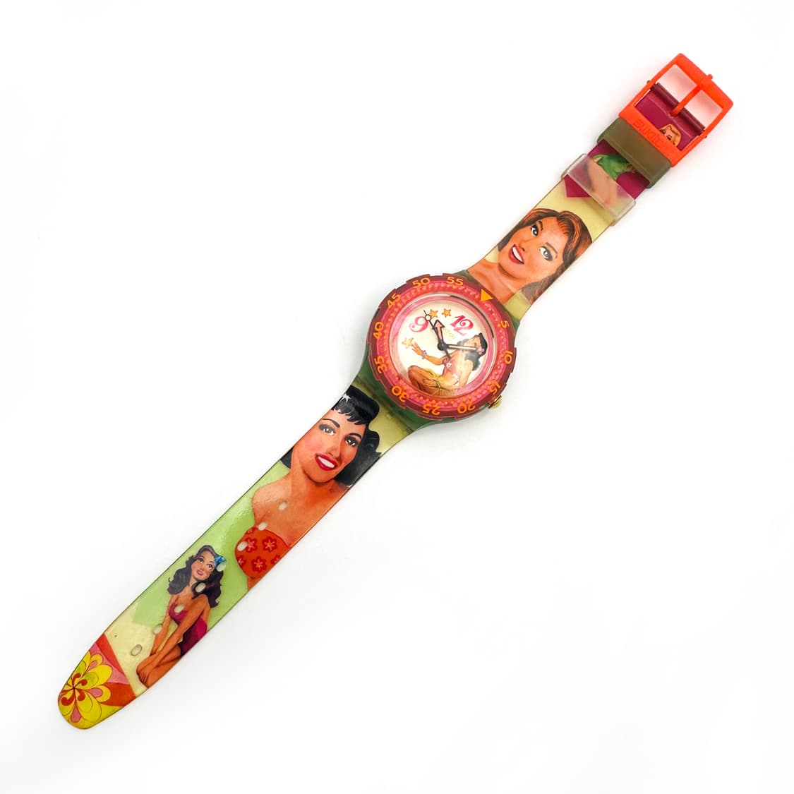 94년판) 빈티지 스와치 스쿠버200 beach virgin 상품이미지5