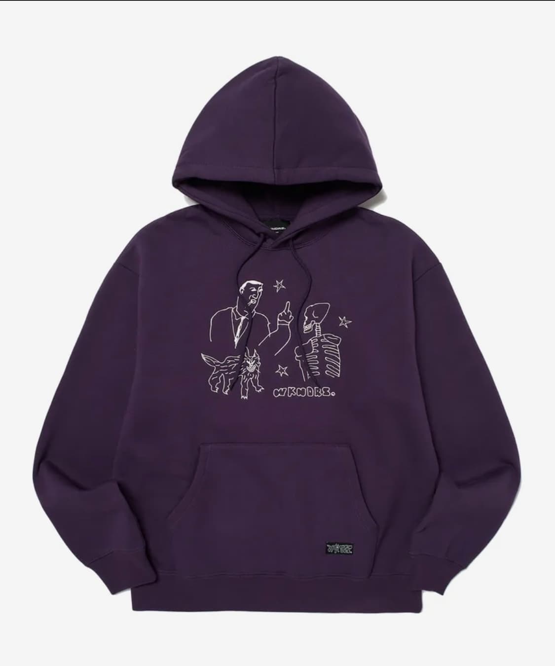 TATTOO HOODIE (PURPLE) 상품이미지2