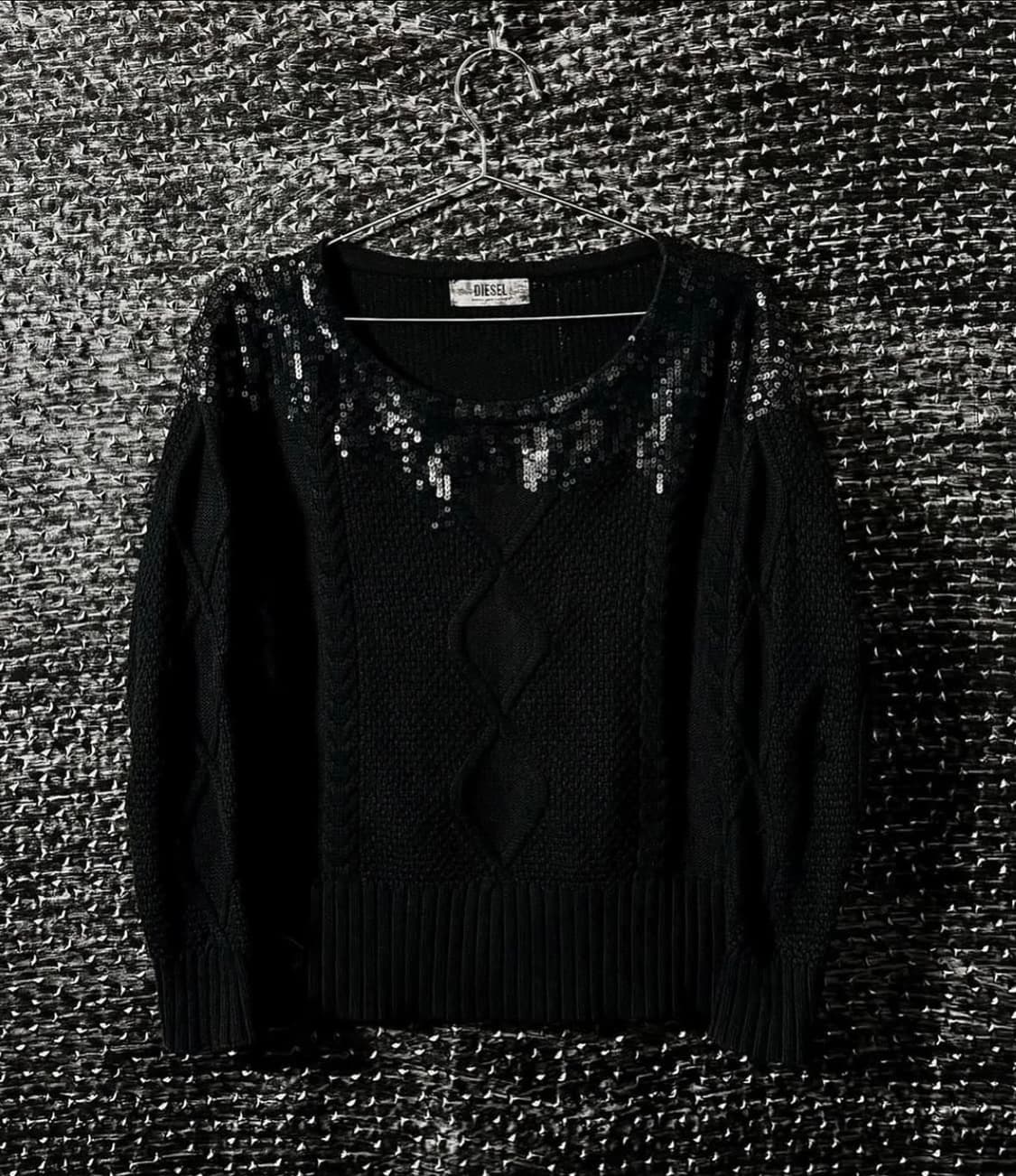 디젤 스팽글 니트 상품이미지2