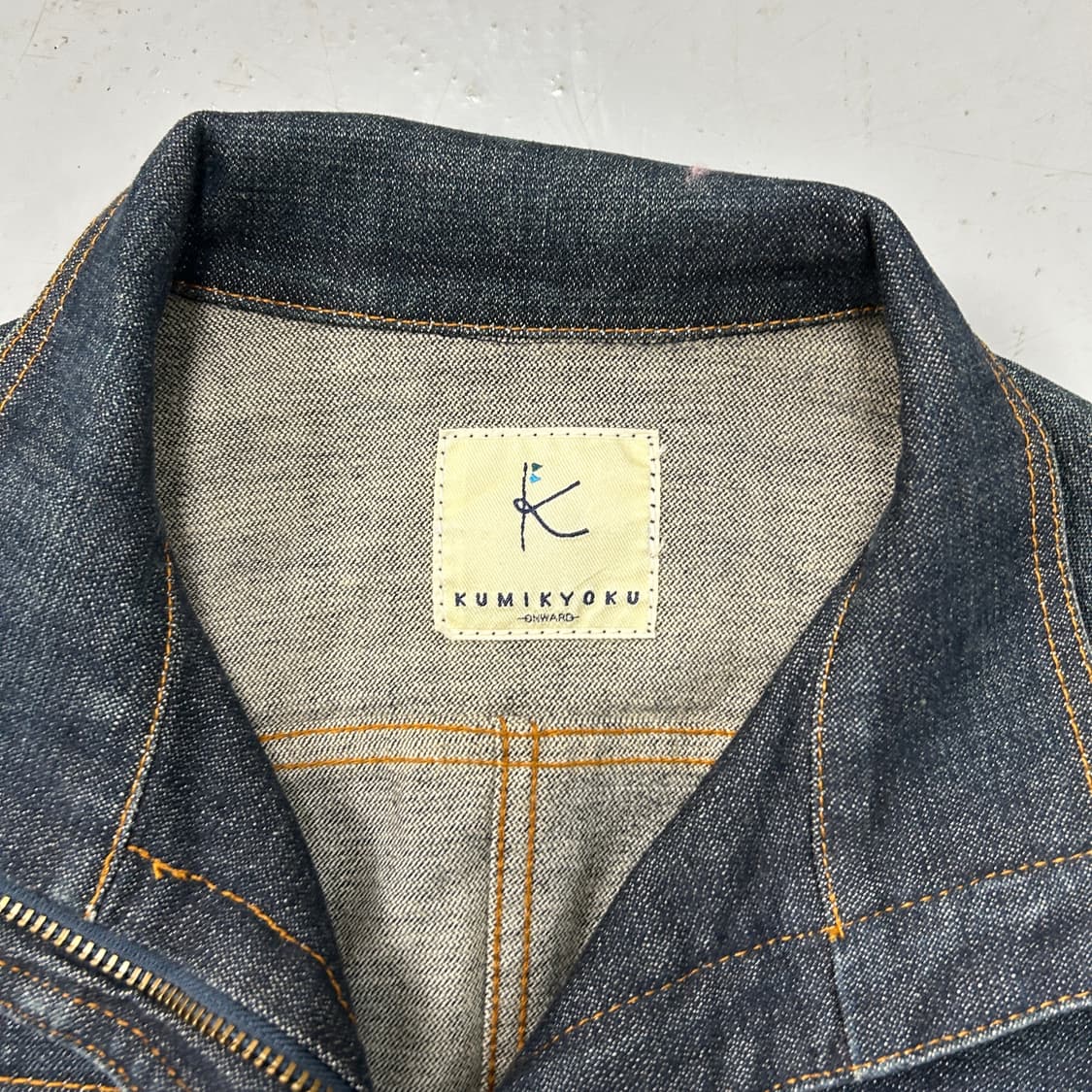 KUMIKYOKU 쿠미쿄쿠 데님 자켓  상품이미지5