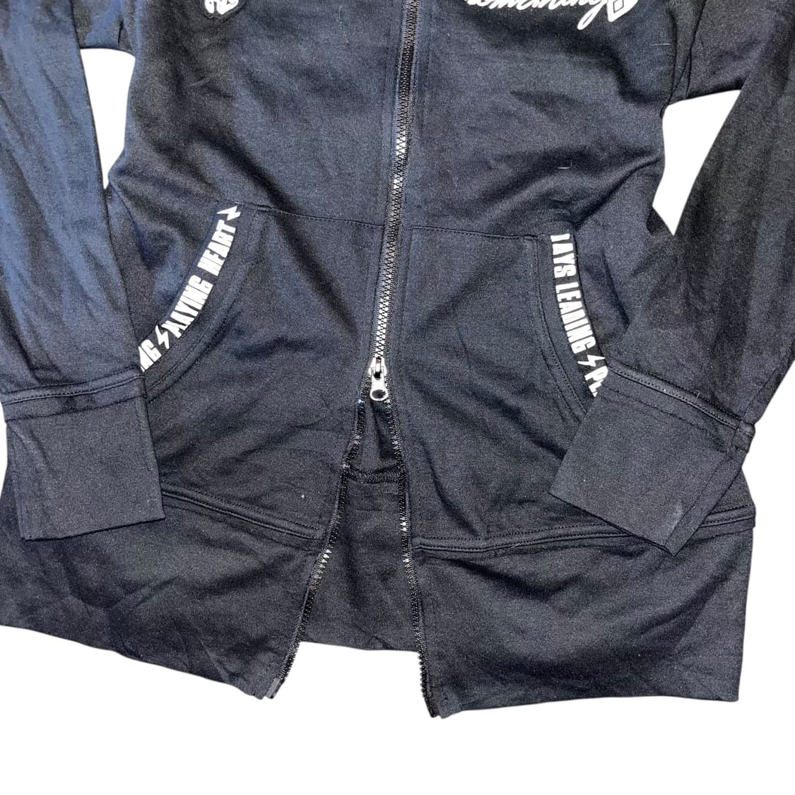 ghost of harlem 고스트오브할렘 투웨이 후드집업 펑크 y2k 상품이미지5