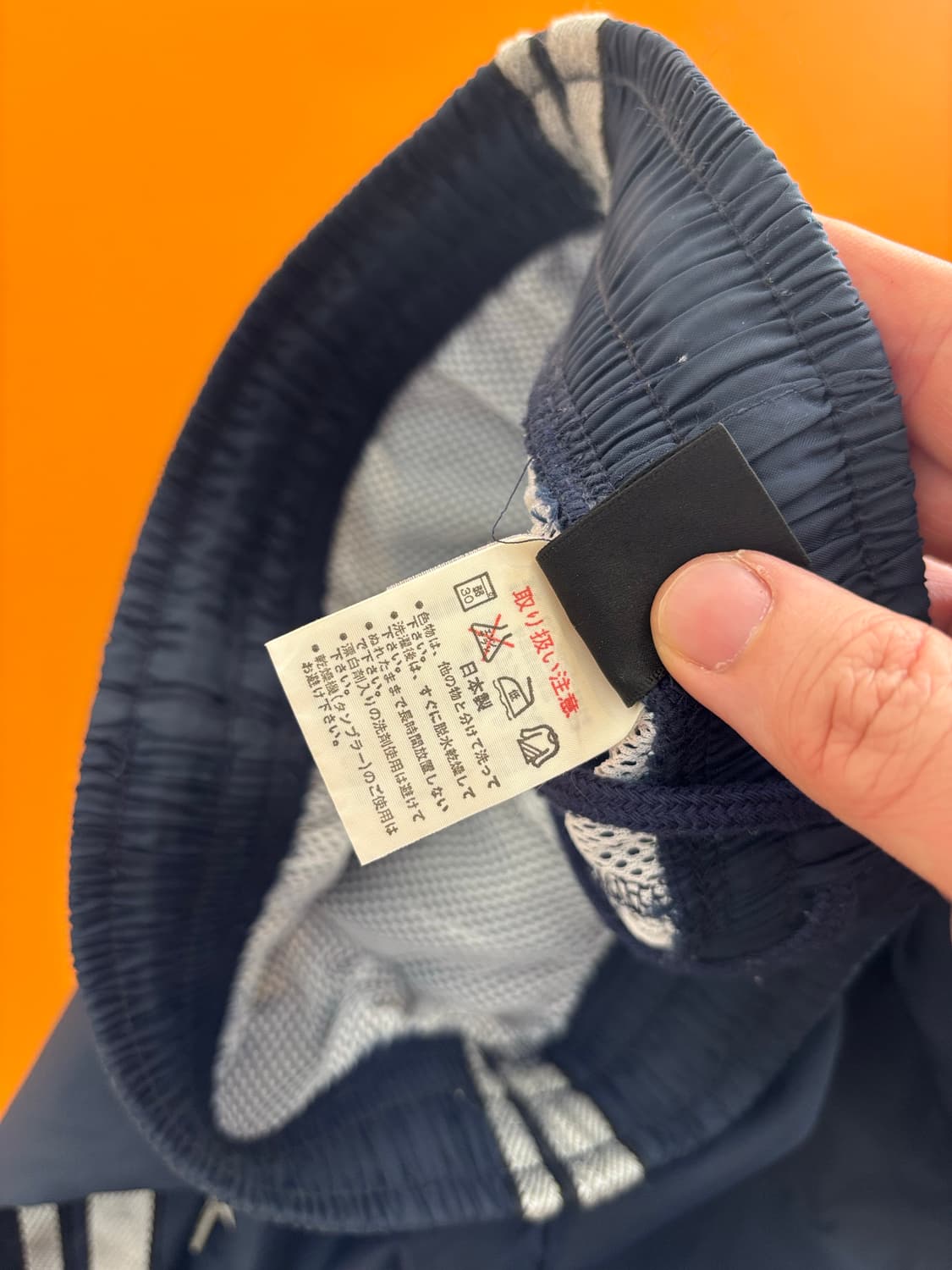 아식스 네이비 트레이닝 팬츠 상품이미지5