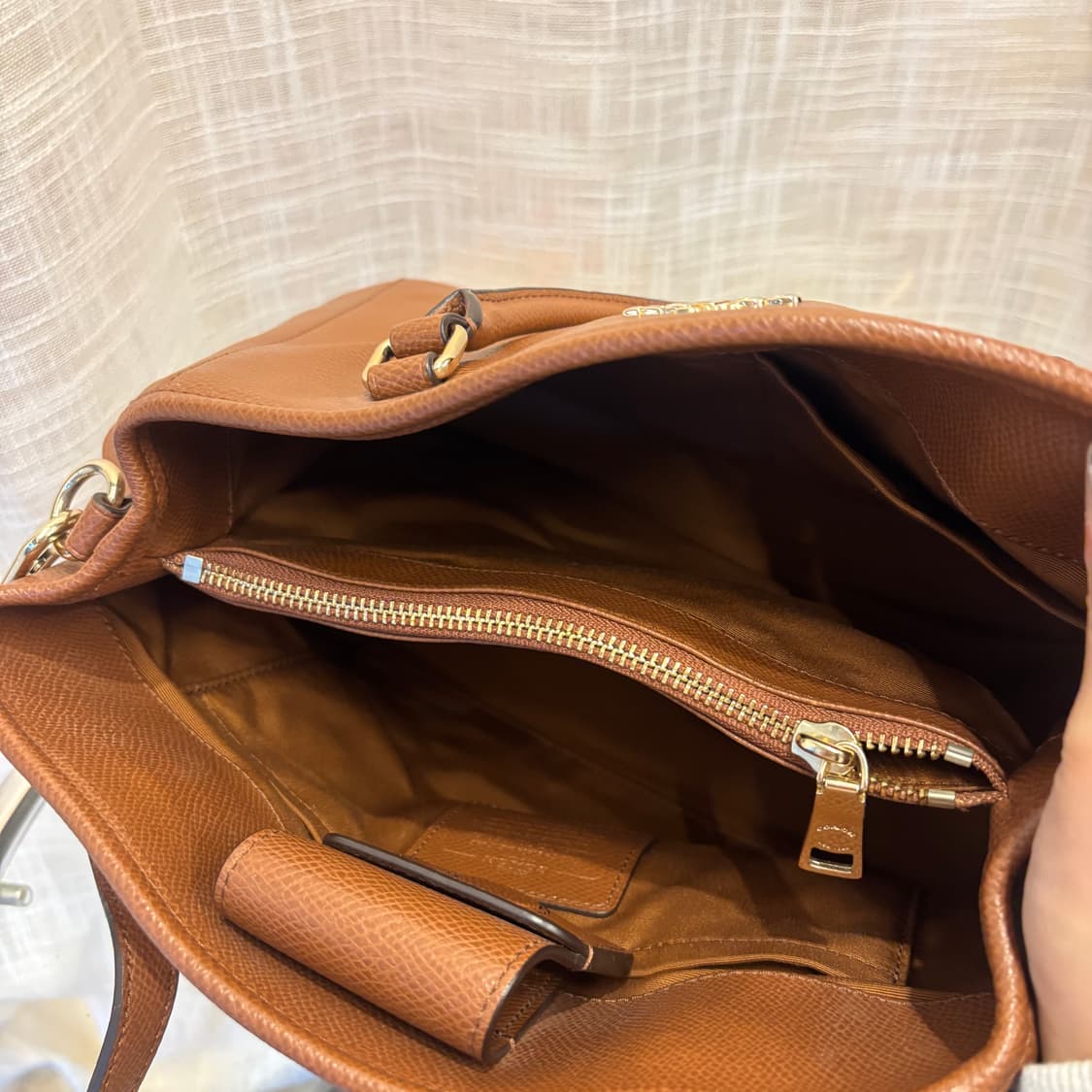 정품 코치 가죽 투웨이 토트백     상품이미지7