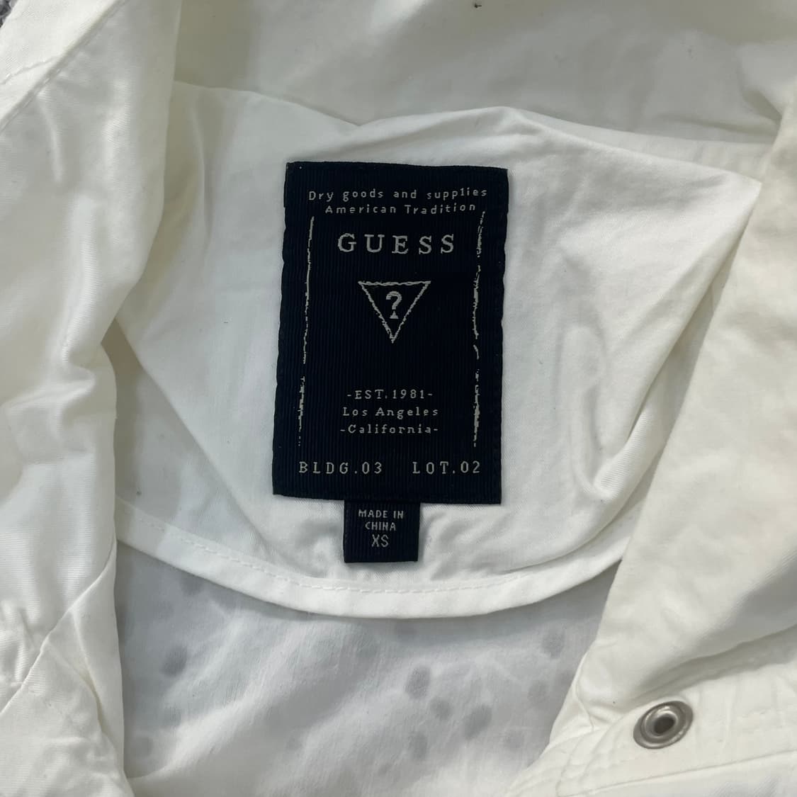 XS 게스 여성 레이스 야상 자켓 0304S1 상품이미지2