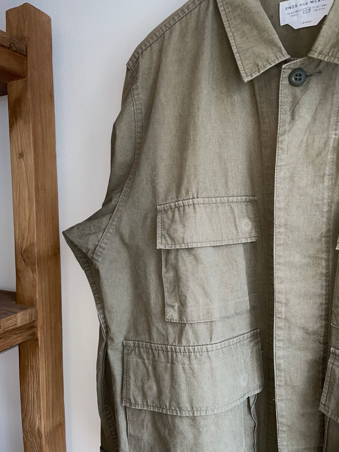 앤즈앤드민즈 린넨 퍼티그 자켓 상품이미지3