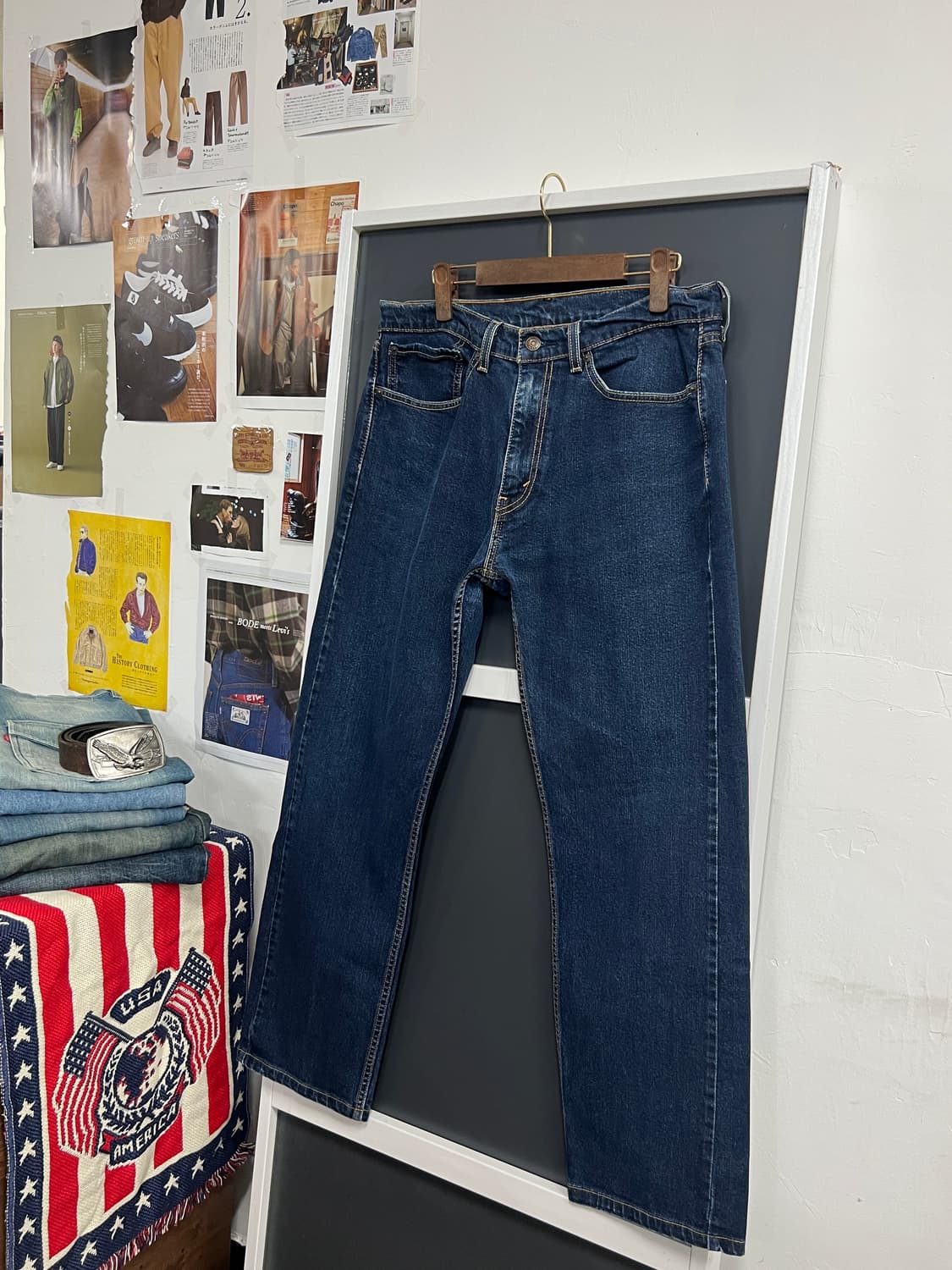 Levis 리바이스 505 레귤러 스트레이트 데님 팬츠 상품이미지8