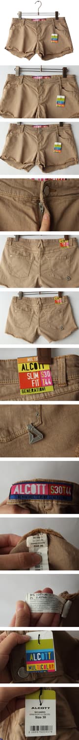 [새상품](30) ALCOTT 빈티지코튼숏팬츠 상품이미지10