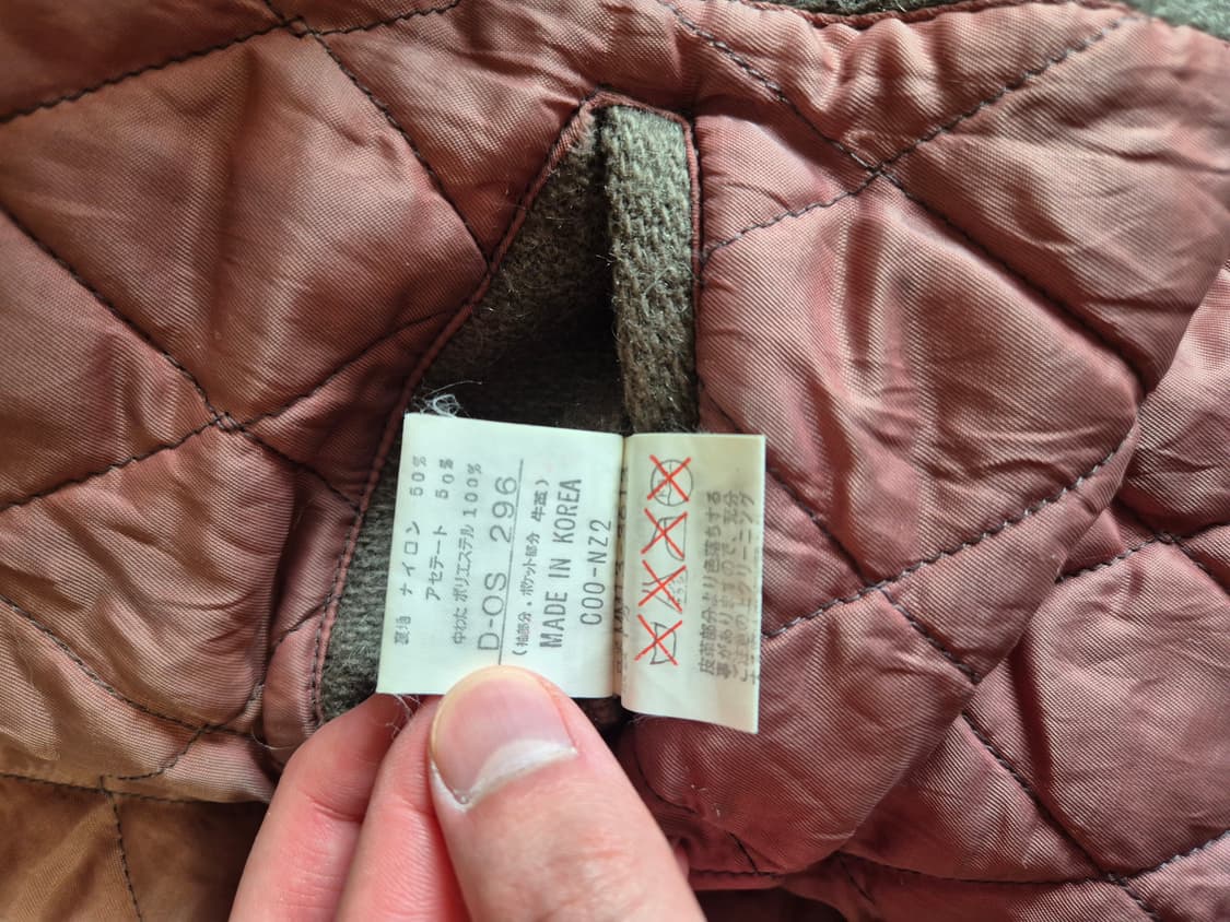 90s 맥그리거 나바호 레더 바시티 자켓 L 상품이미지9