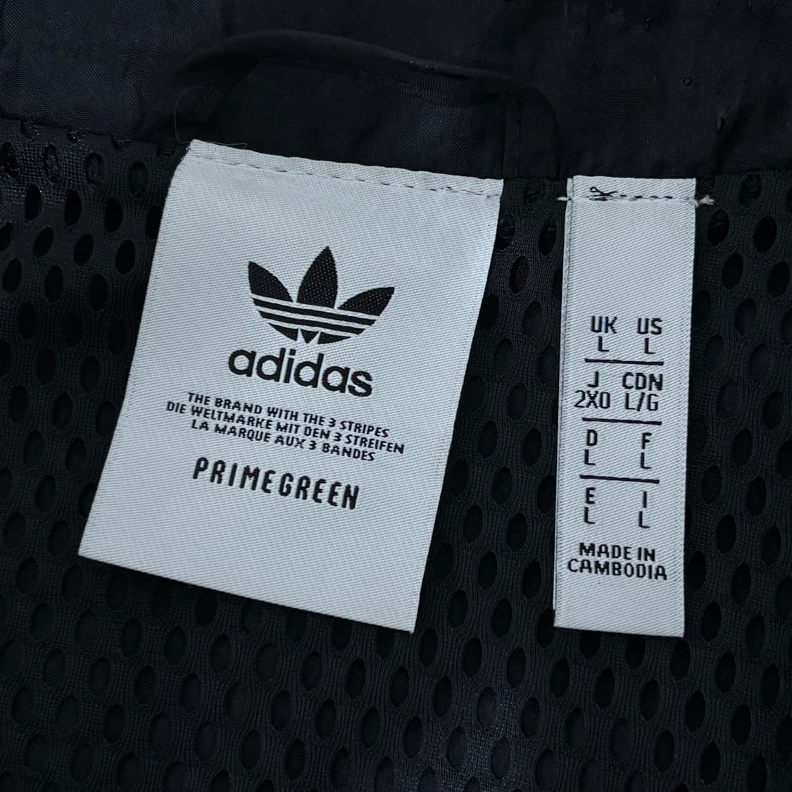 아디다스 불꽃 빅로고 바람막이 상품이미지4