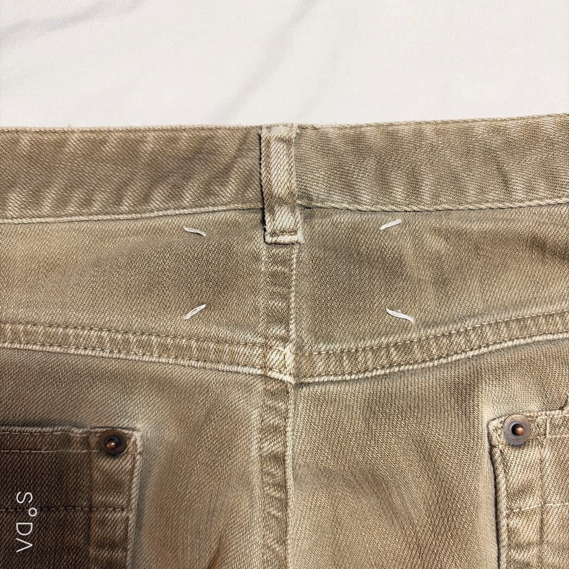 메종 마르지엘라 백 스티치 면팬츠 42 상품이미지4