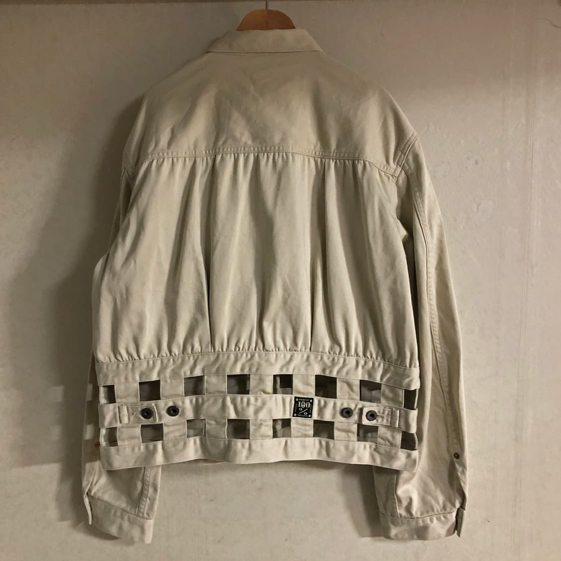 캐피탈 빈티지 새틴 윈도우페인 1st 재킷 키나리 3사이즈 상품이미지7