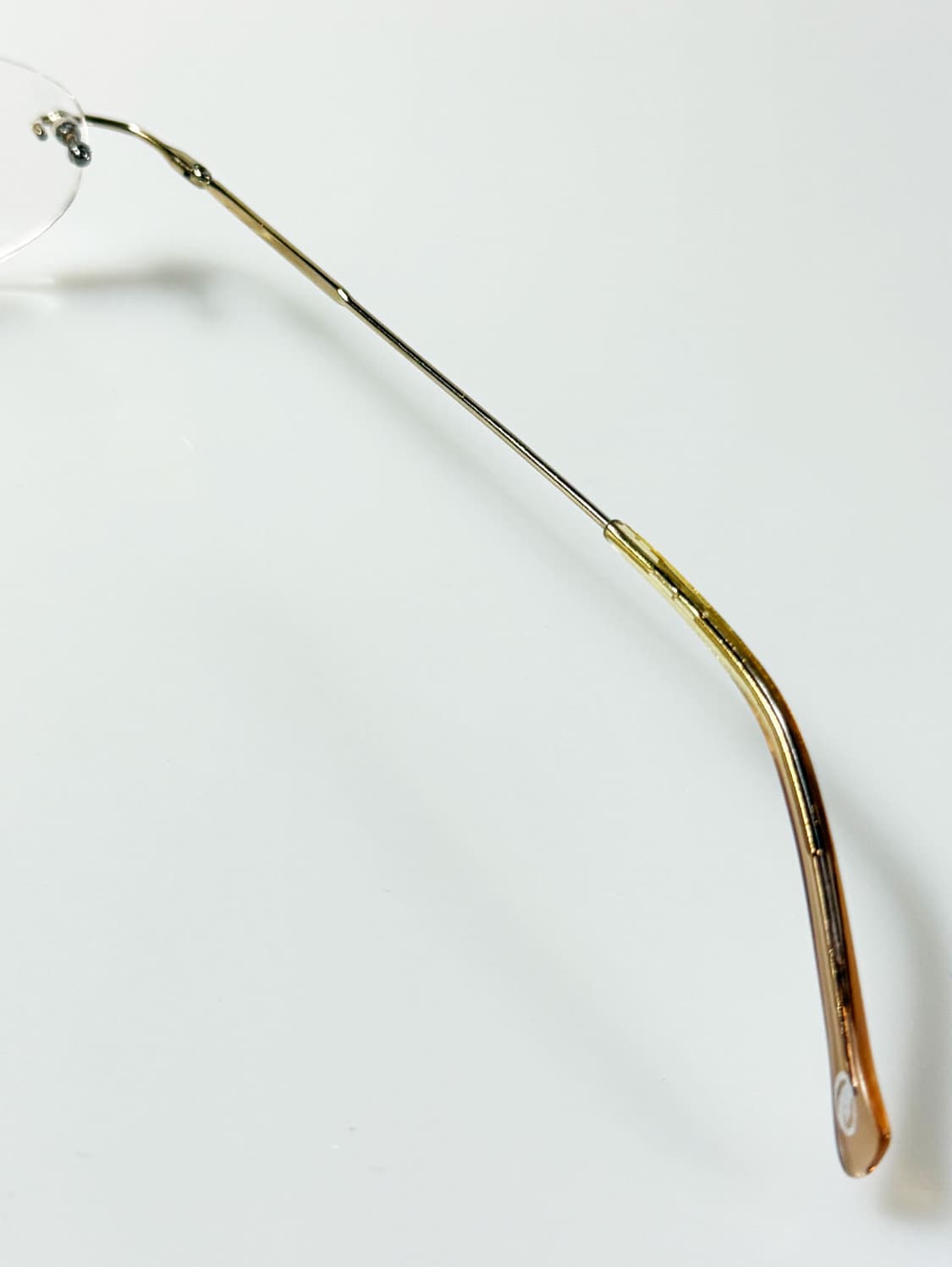 90s LIZZY 무테 오벌 프레임 빈티지 안경 상품이미지6