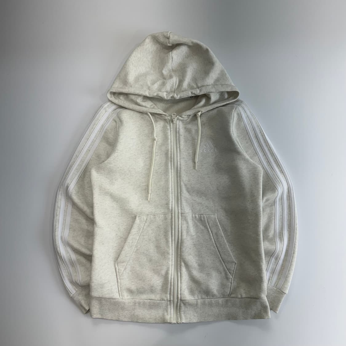 Adidas 아디다스 아이보리 트랙 후드집업  상품이미지3