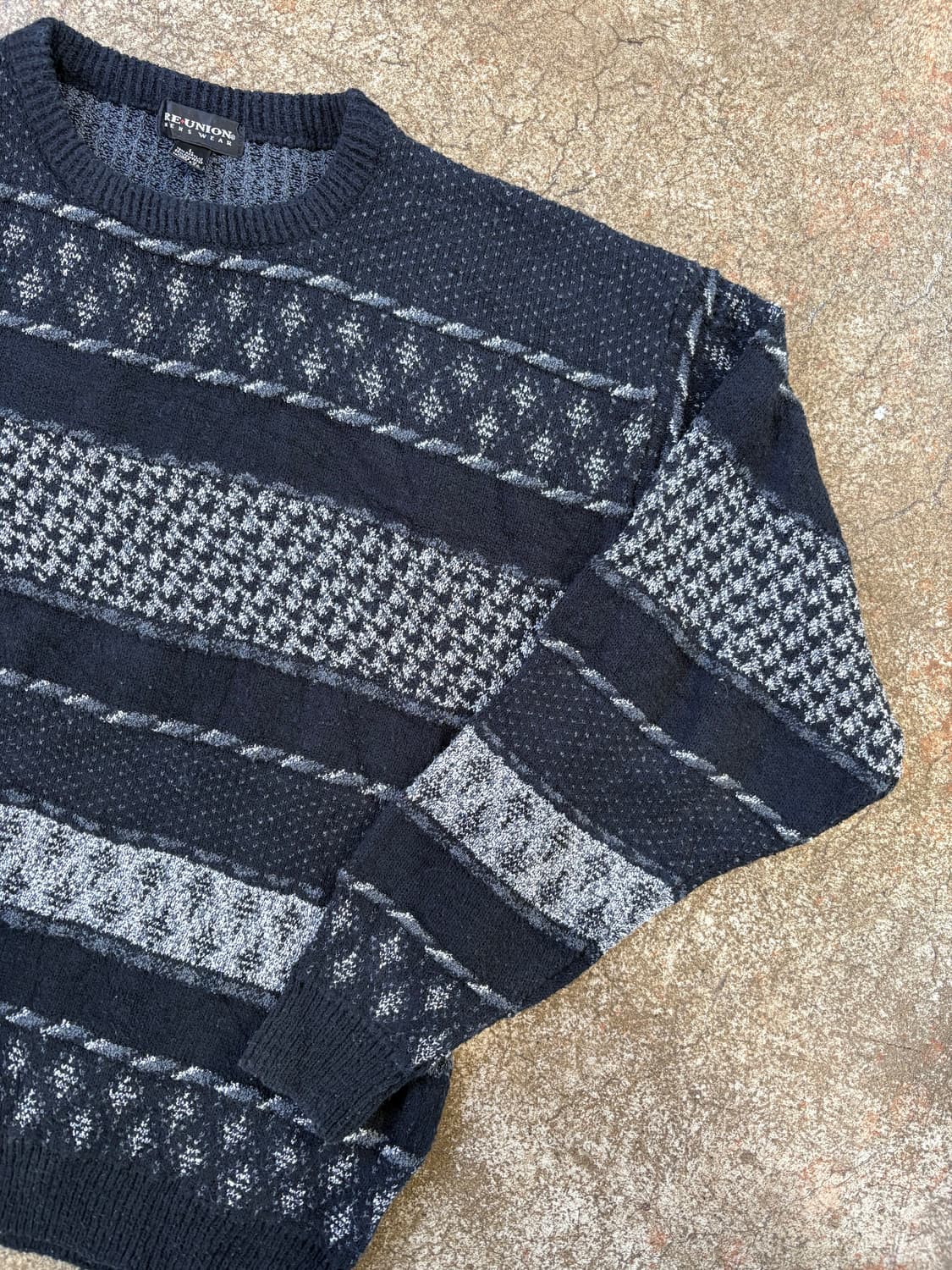 Revu Reunion 블랙 스웨터 상품이미지2