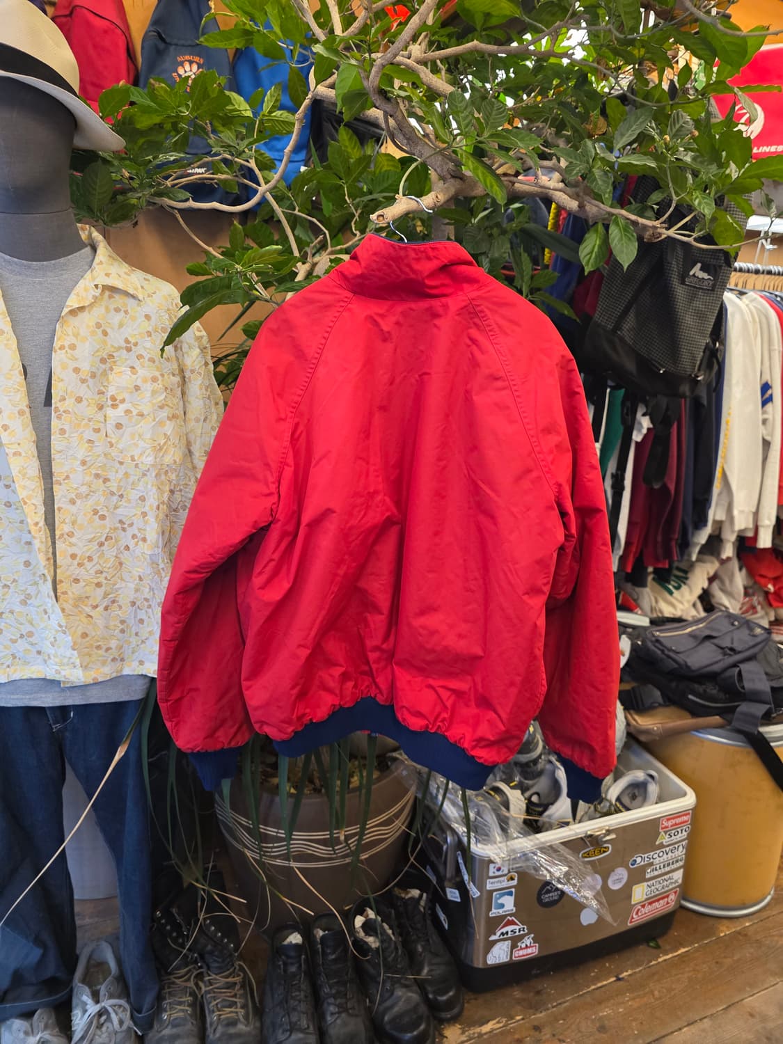 Z-538 파타고니아 신칠라 쉘드 봄버 자켓 80s 상품이미지2