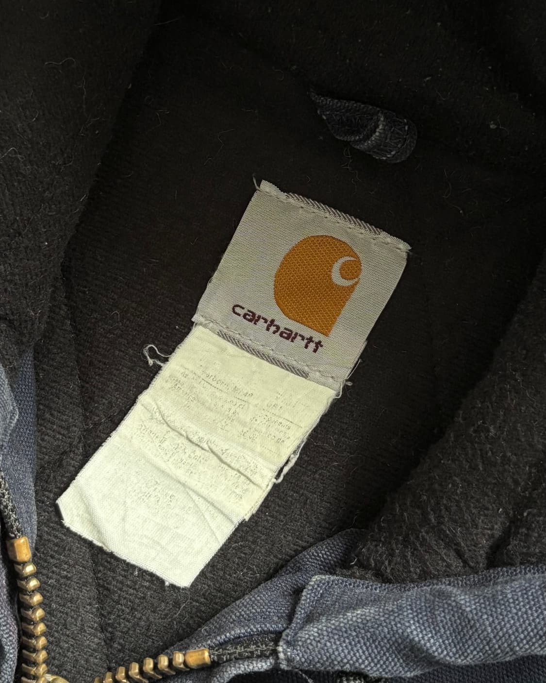 Carhartt 칼하트 네이비 덕 액티브 워크 자켓 상품이미지3