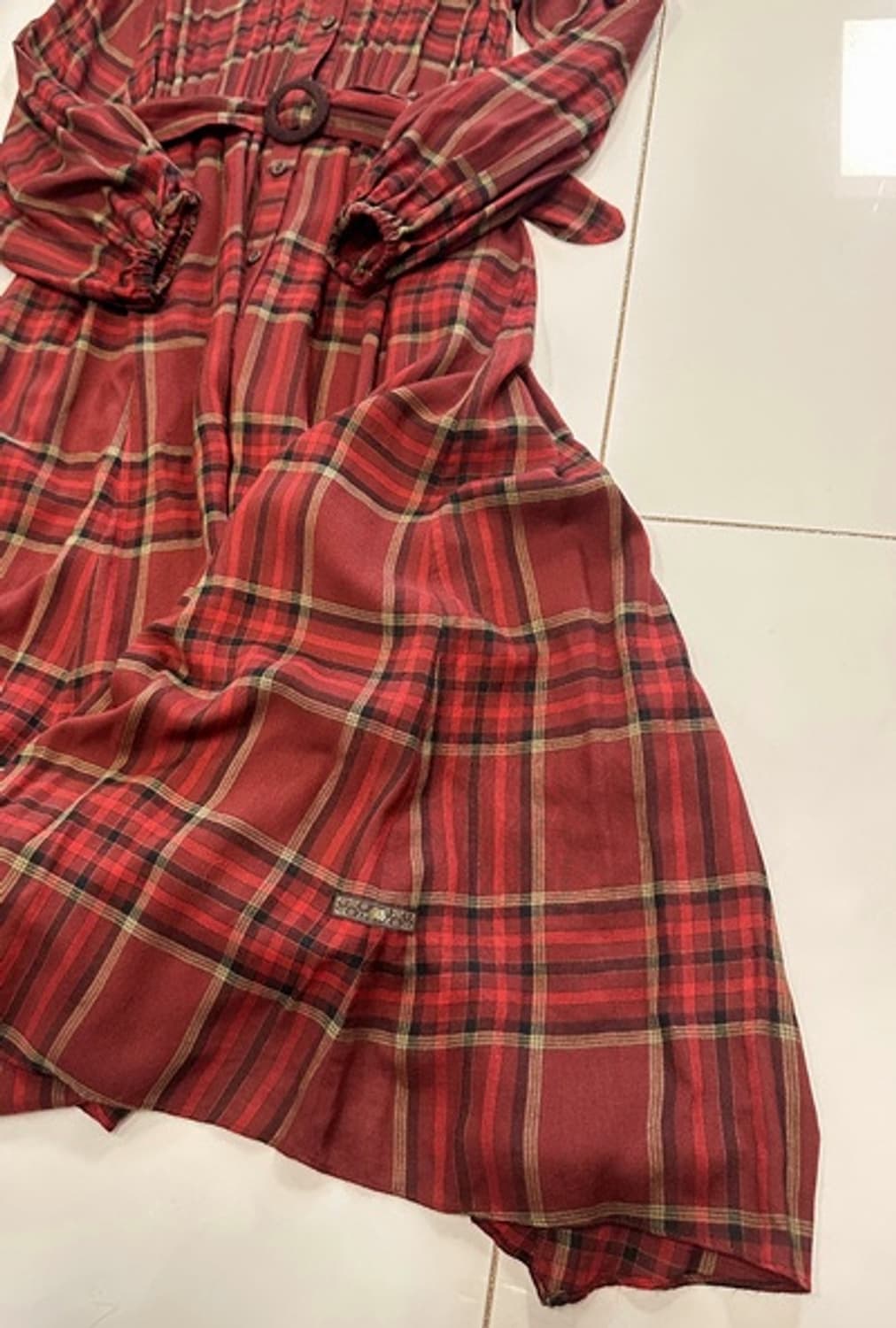 써스데이아일랜드 플레어 롱-원피스  상품이미지8