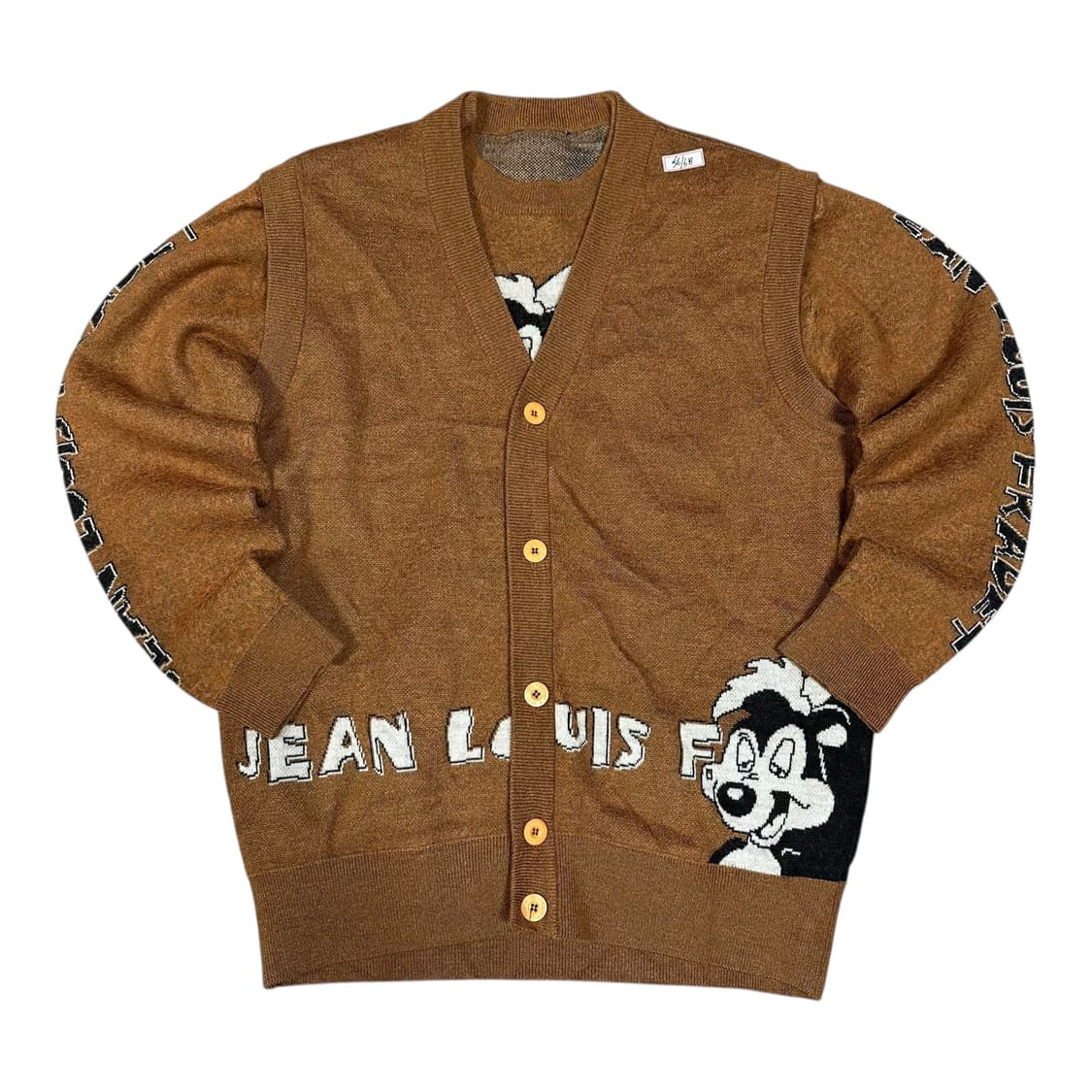 ✨ (바배) Jean Louis Fradet 90s 캐릭터 니트 스웨터  상품이미지2