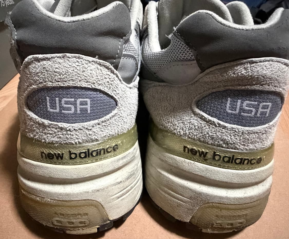 뉴발란스 992 GRAY US9 상품이미지3