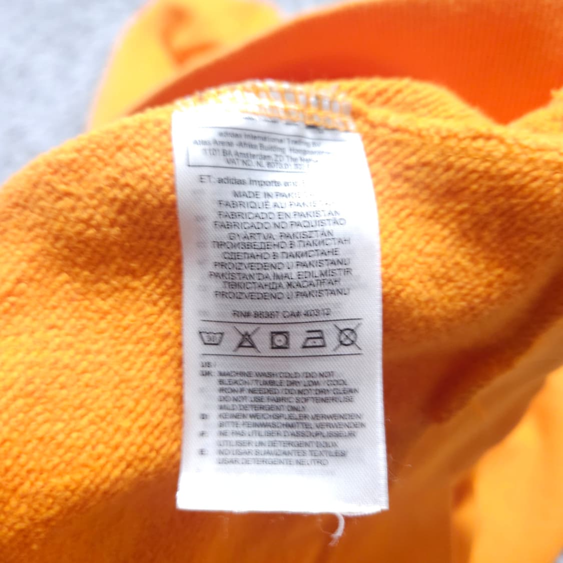 아디다스) M(105~) 남자 오버사이즈 트레포일 후드티 / 왕눈이샵 상품이미지9