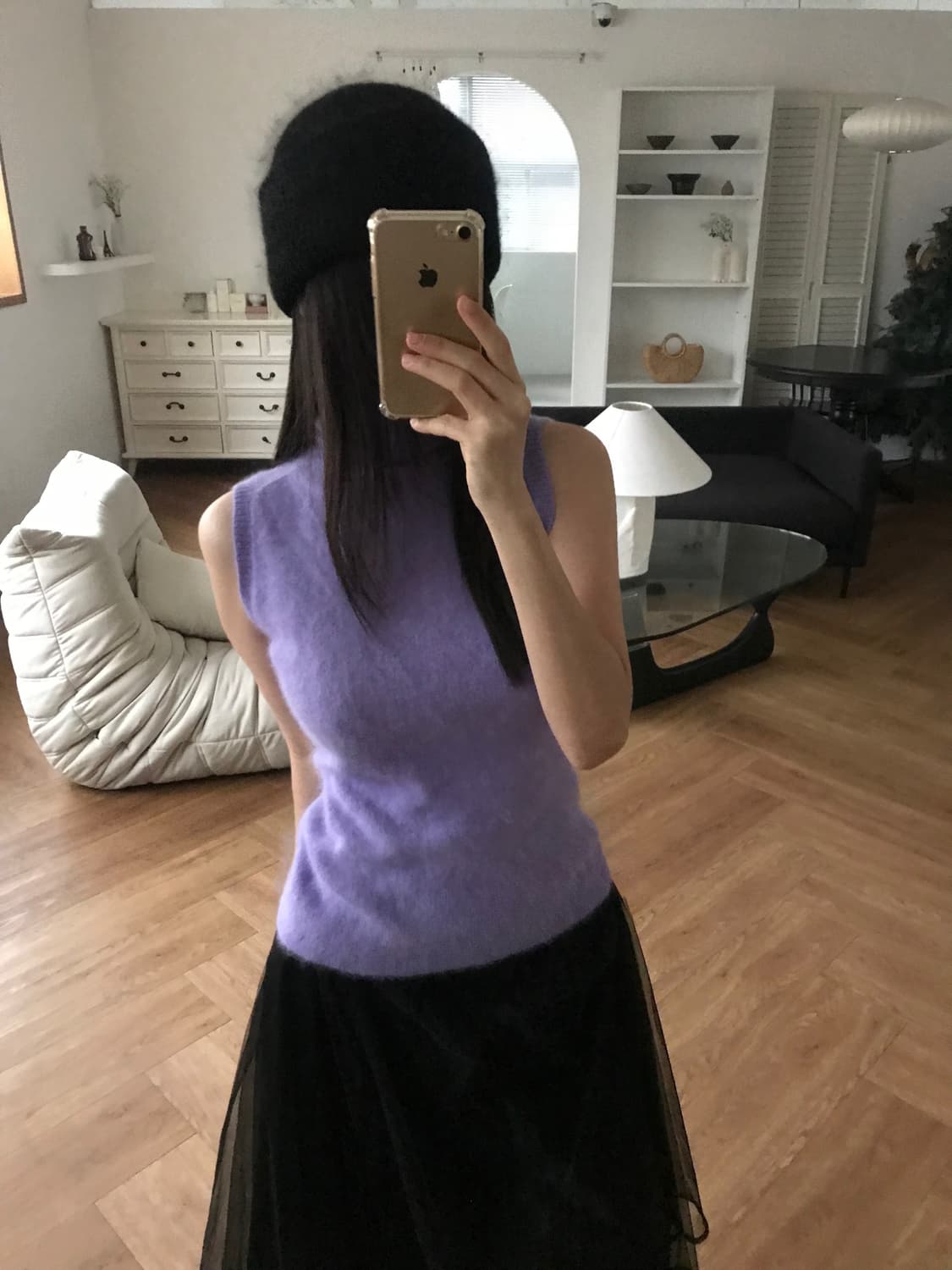 vintage angora turtle neck knit 상품이미지8