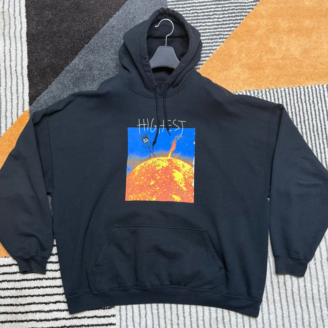 [XXL] 트래비스 스캇 머천 Highest in the room 후드티 상품이미지1