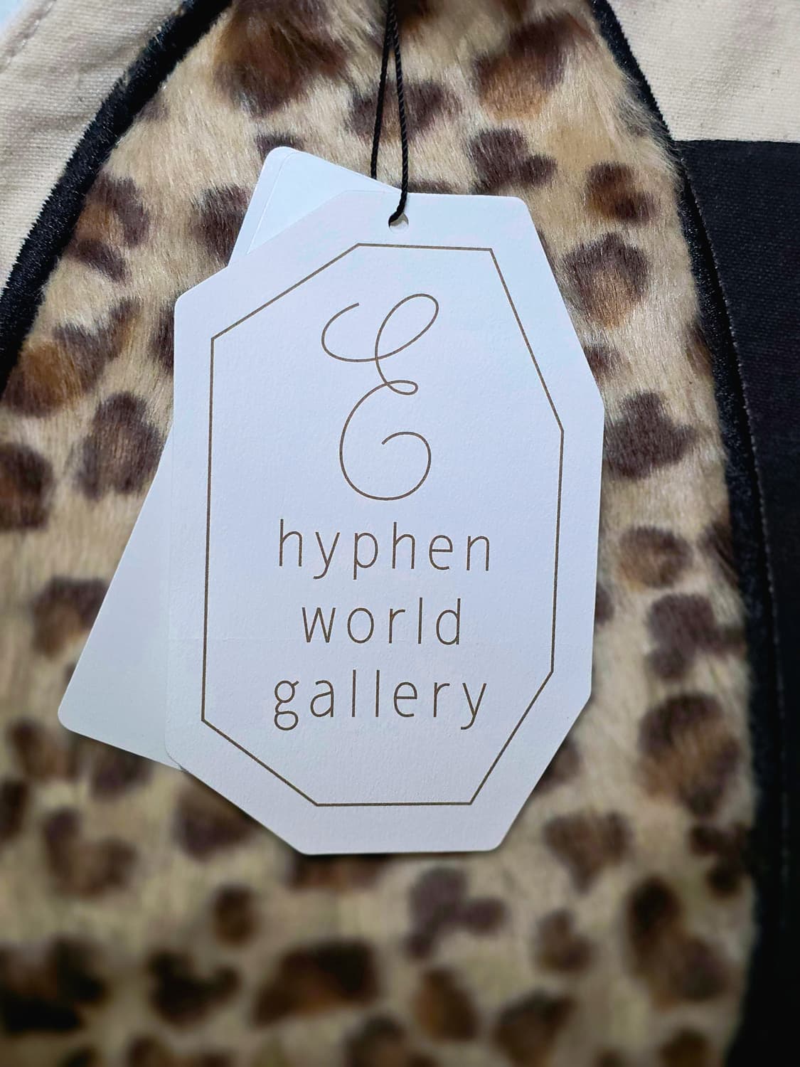 호피 리본 미니마우스 토트백 상품이미지4