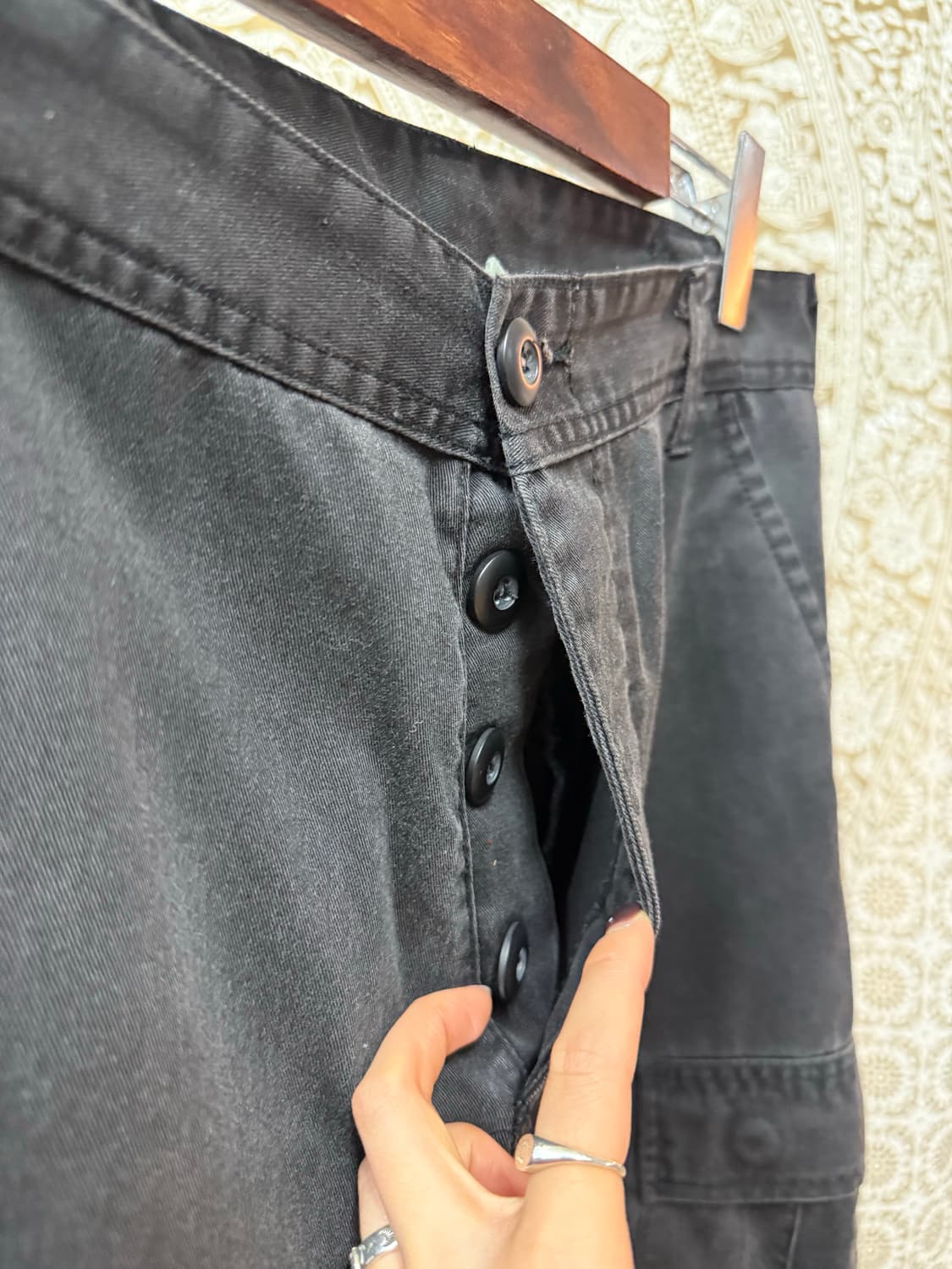 빈티지 코튼 카고팬츠  상품이미지5