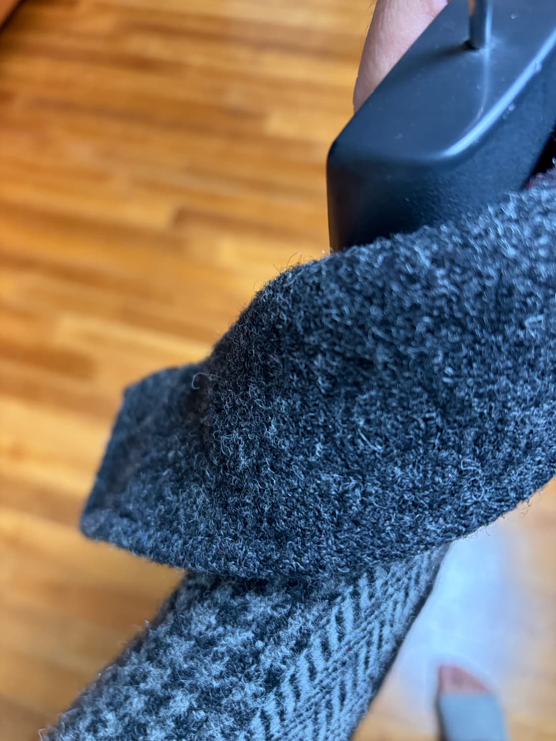 (L)빔즈 플러스 해리스 트위드 코트 그레이  상품이미지8