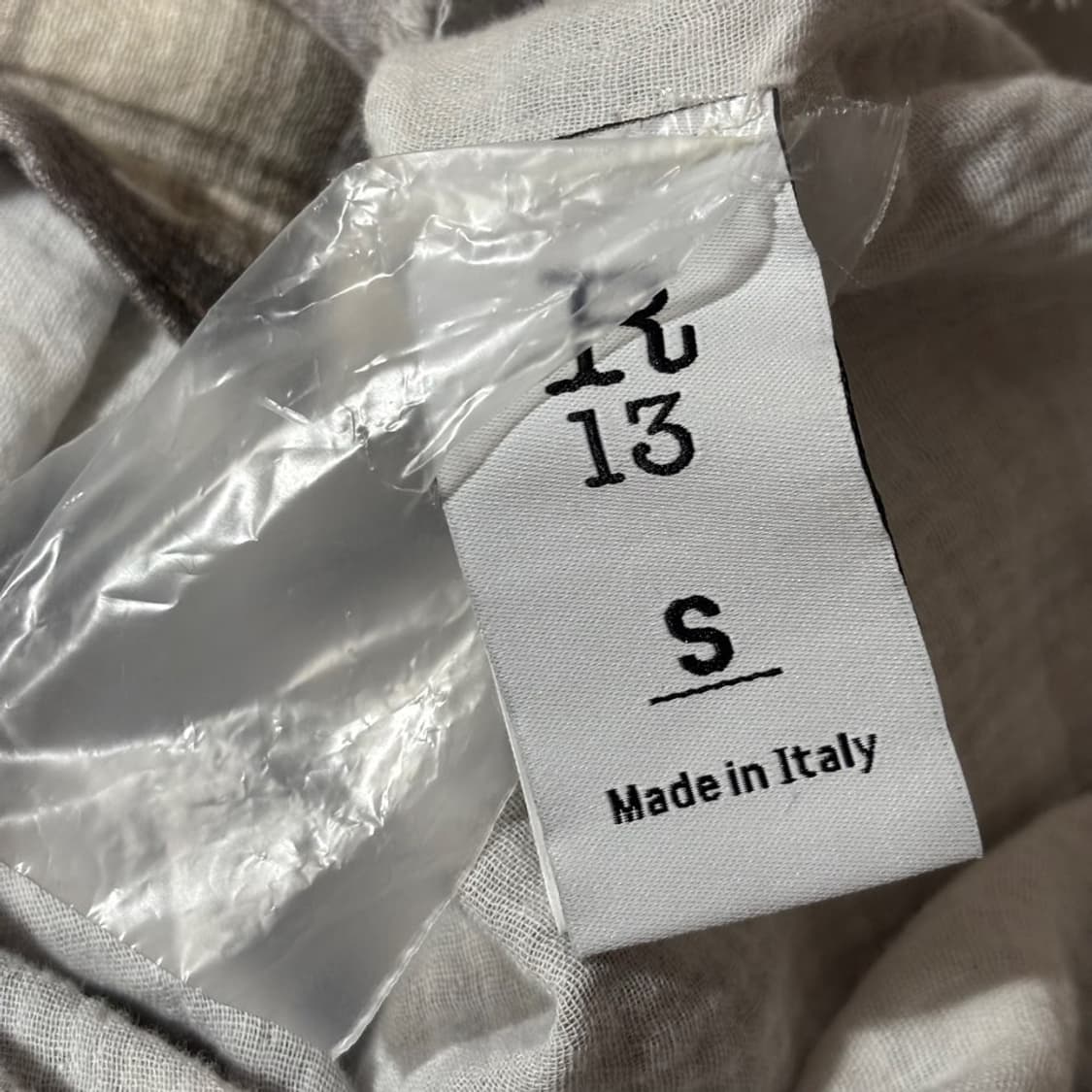 S) R13 알써티 슈레디드 블리치 셔츠 상품이미지7