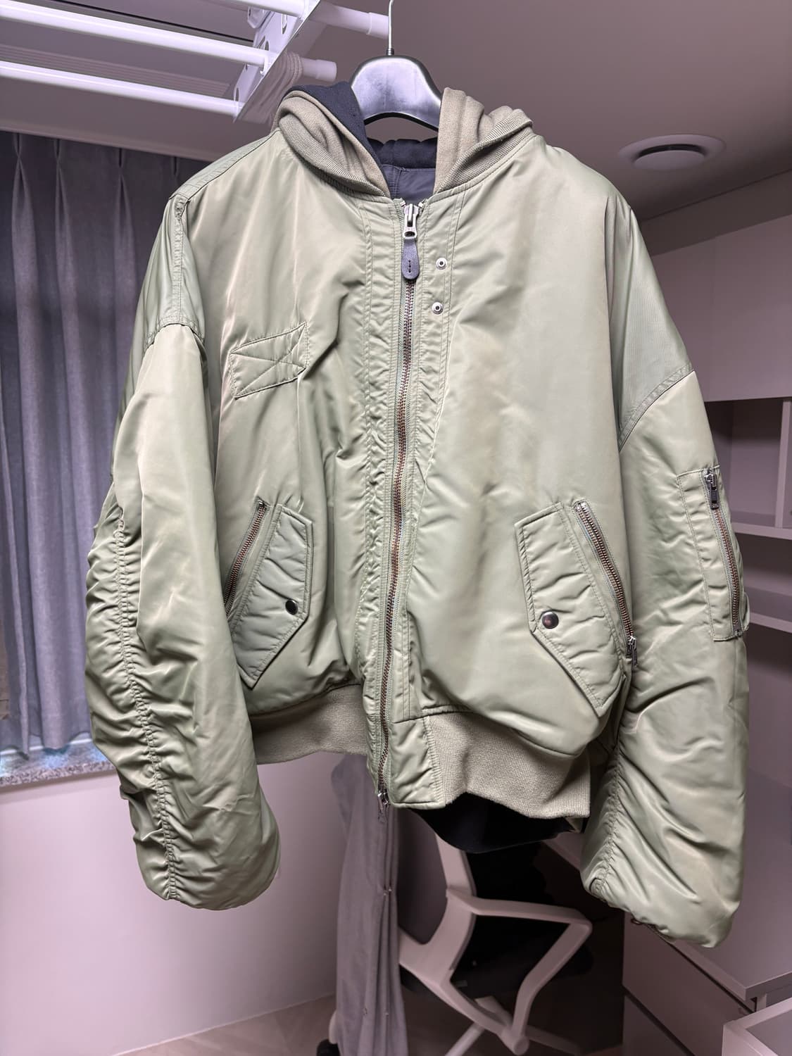 카미엔 DUAL HOODIE MA-1 상품이미지3