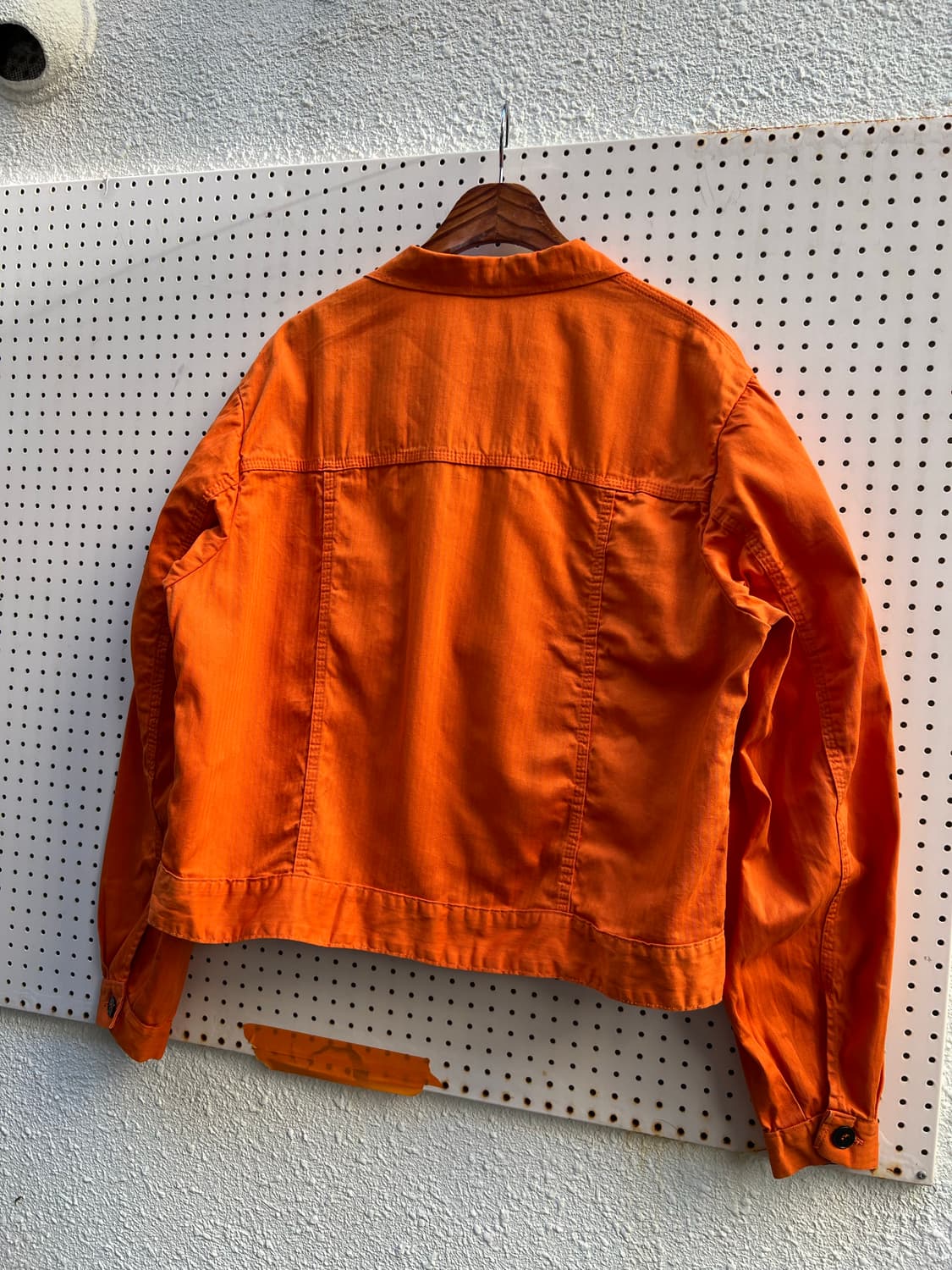 (DEADSTOCK) FRENCH ORANGE 헤링본트윌 프렌치워크자켓 상품이미지7