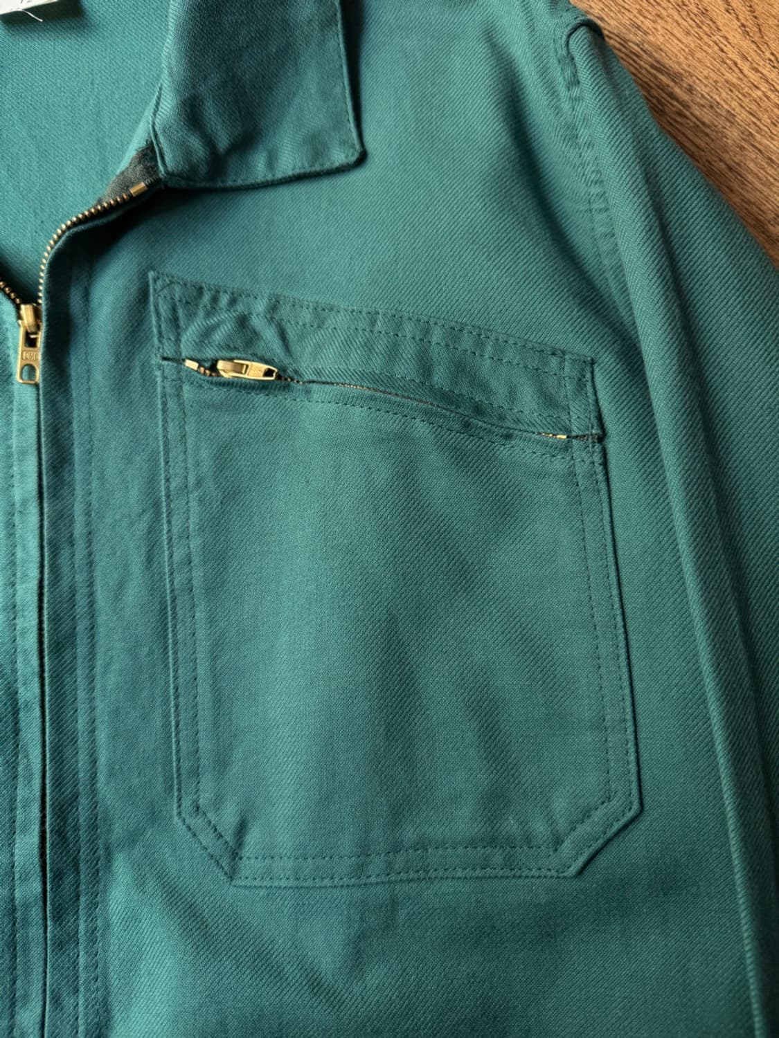 그린 메카닉 프렌치 워크자켓 상품이미지3