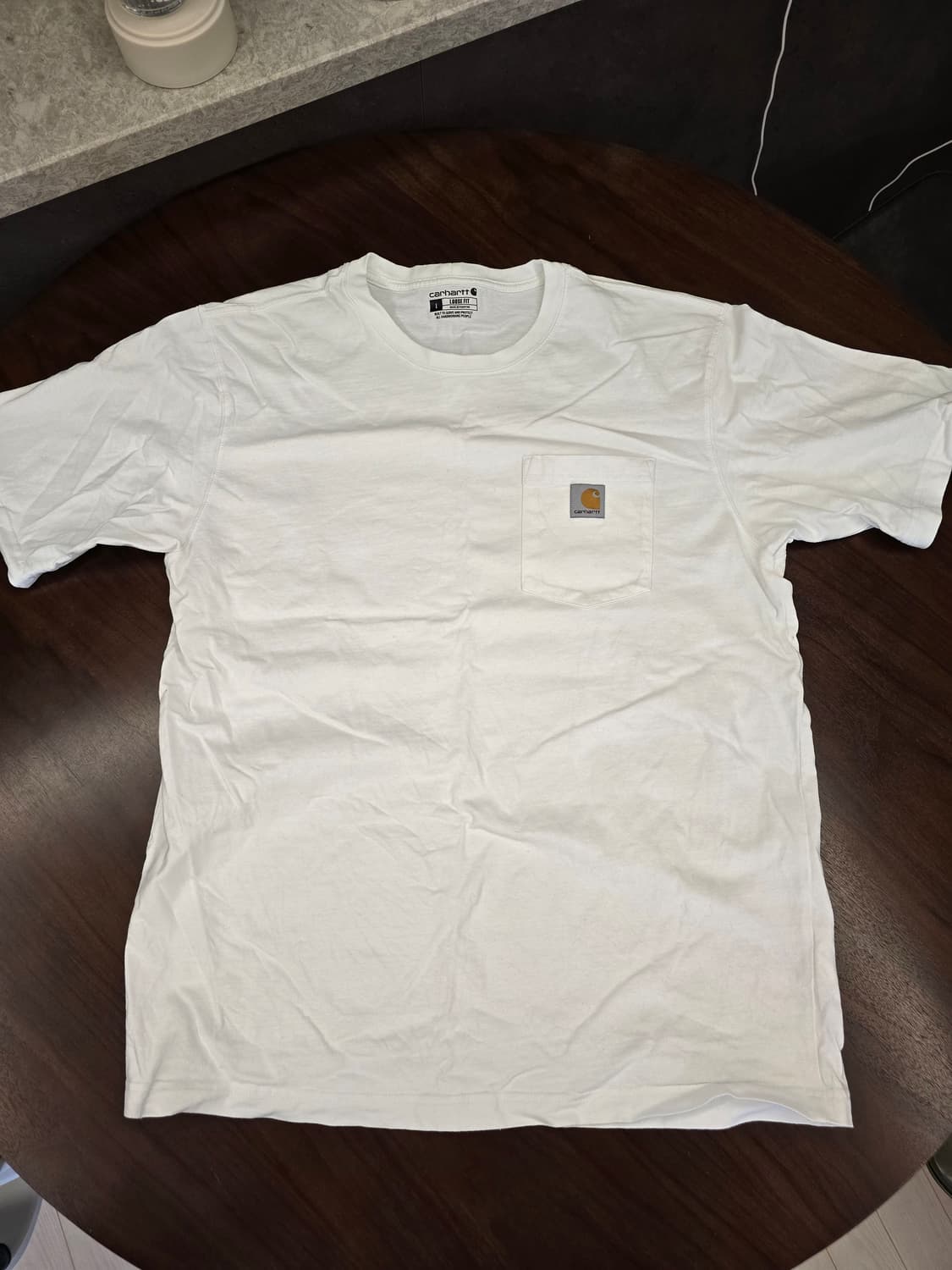 칼하트 K87 포켓 반팔 티셔츠 L 상품이미지1