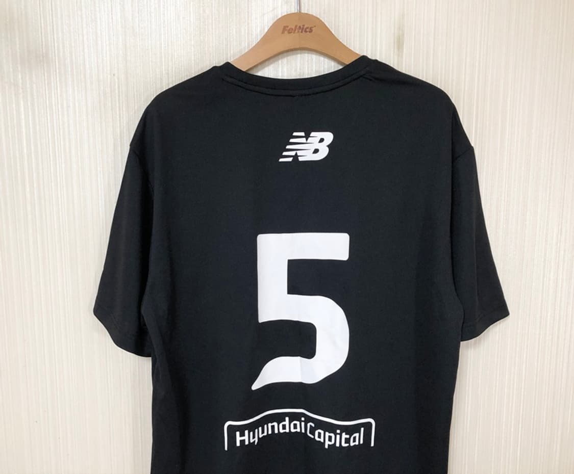 V-리그 뉴발란스 천안 현대캐피탈 스카이워커스 선수실착 트레이닝셔츠 #5 상품이미지8